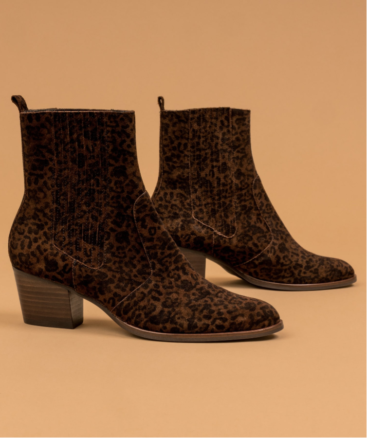 Chelsea Boots Mimi Léopard