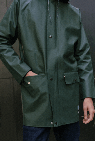 Vest Imperméable Averse Kaki