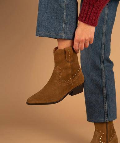 Boots Margaux Havane