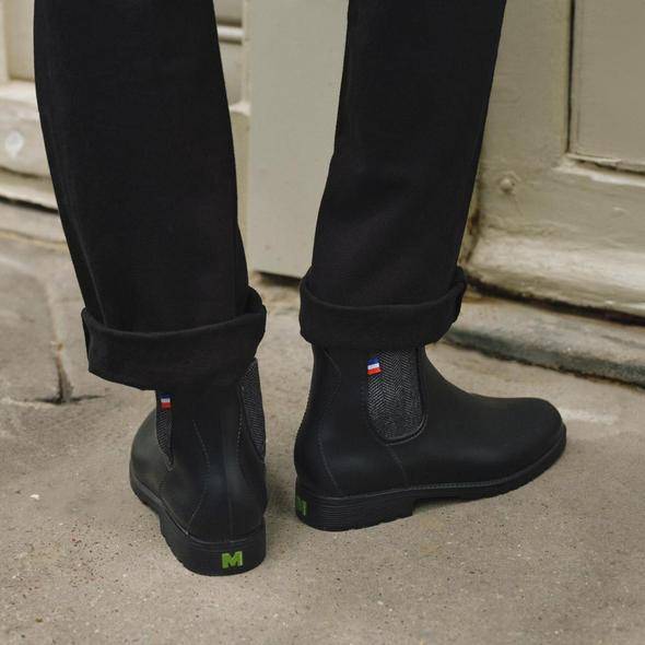 Chelsea boots Montpluie noir