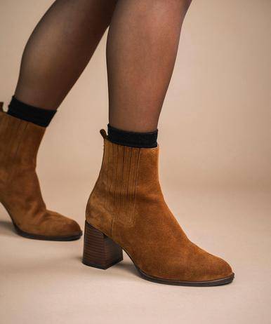 Boots Manon Cognac