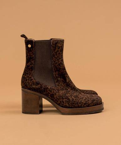 Boots Elea Léopard