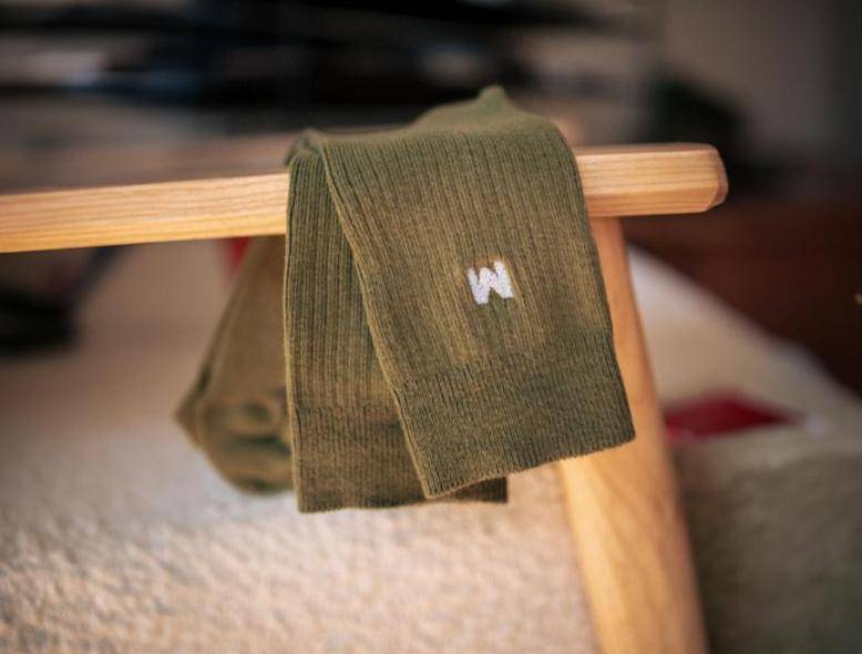 Chaussettes Maine vert